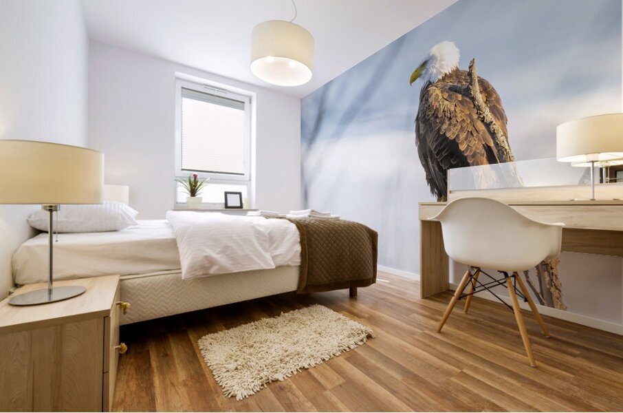 Eagle Scan Mural print