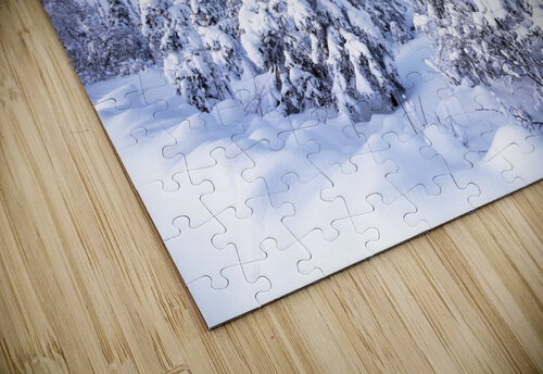 Snowy pines David Northall puzzle
