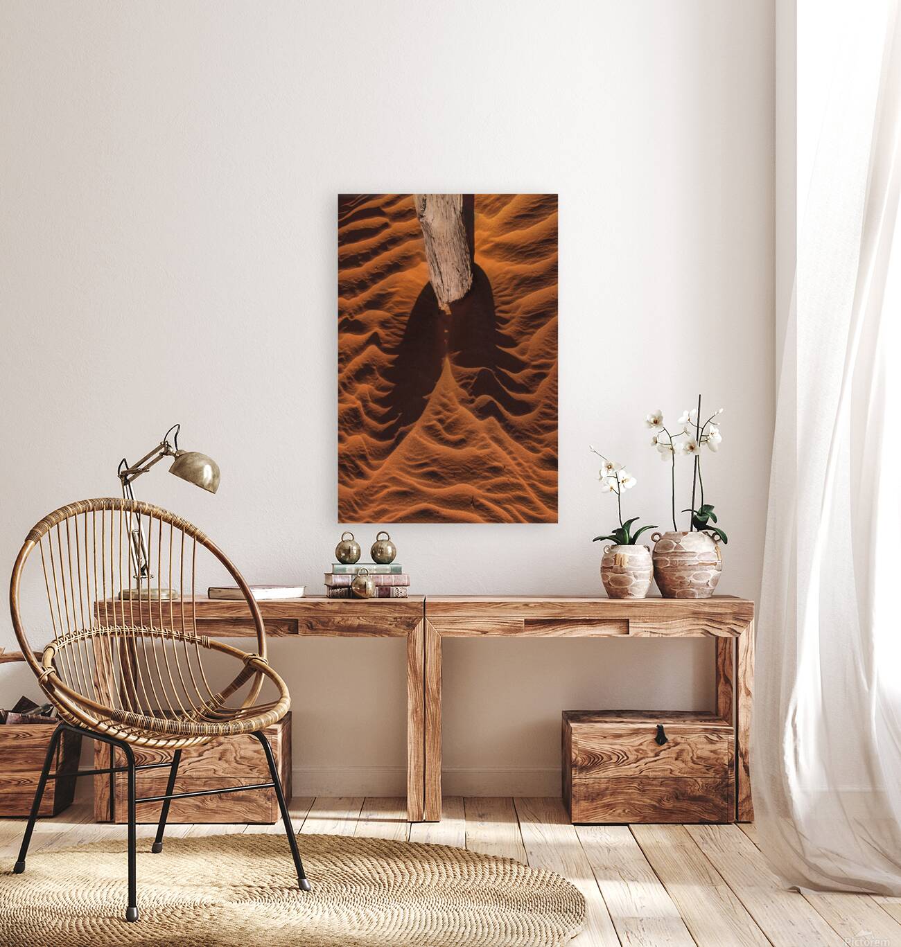 Downwind sand Reproduction
