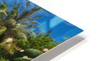 Tropical Beach HD Metal print