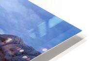 White Pocket sunset HD Metal print