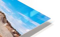 White Pocket 3 HD Metal print