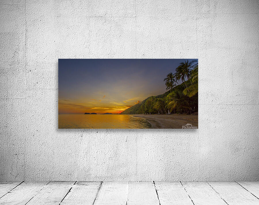 Palawan Sunset Wall Preview