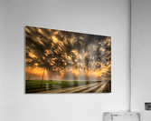 Storm Saskatchewan Canada Sunset Acrylic Print