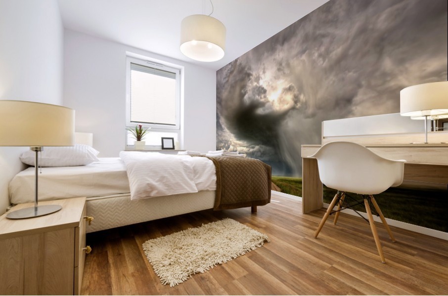 Storm Saskatchewan Canada Mural print