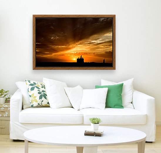Prairie Sunset Reproduction