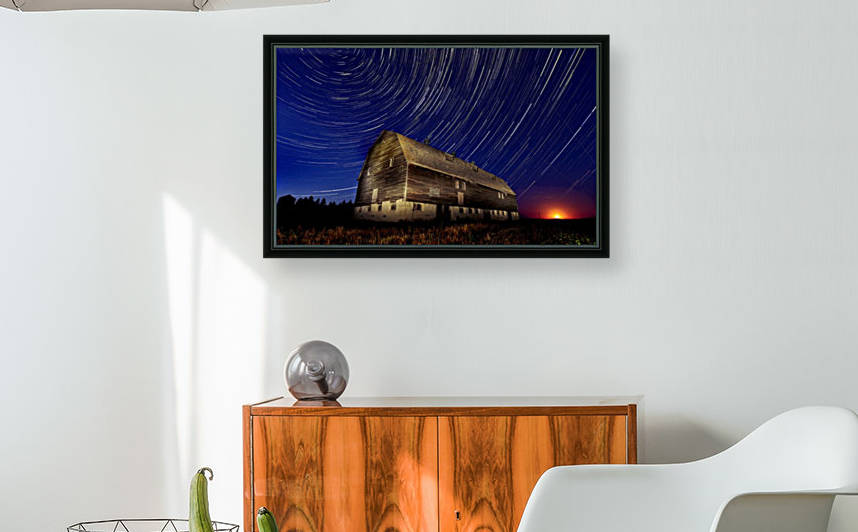 Night Barn by Mark Duffy