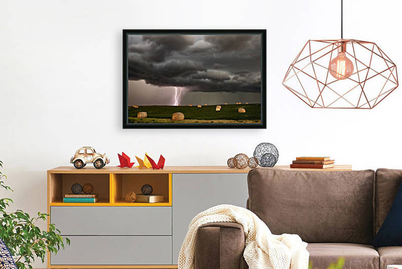 Storm  and Lightning Saskatchewan Reproduction