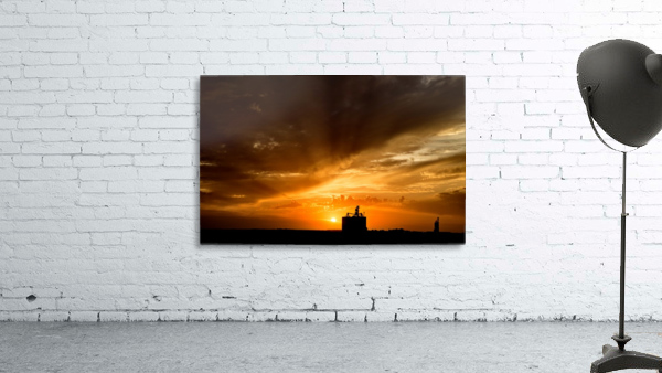 Prairie Sunset Wall Preview