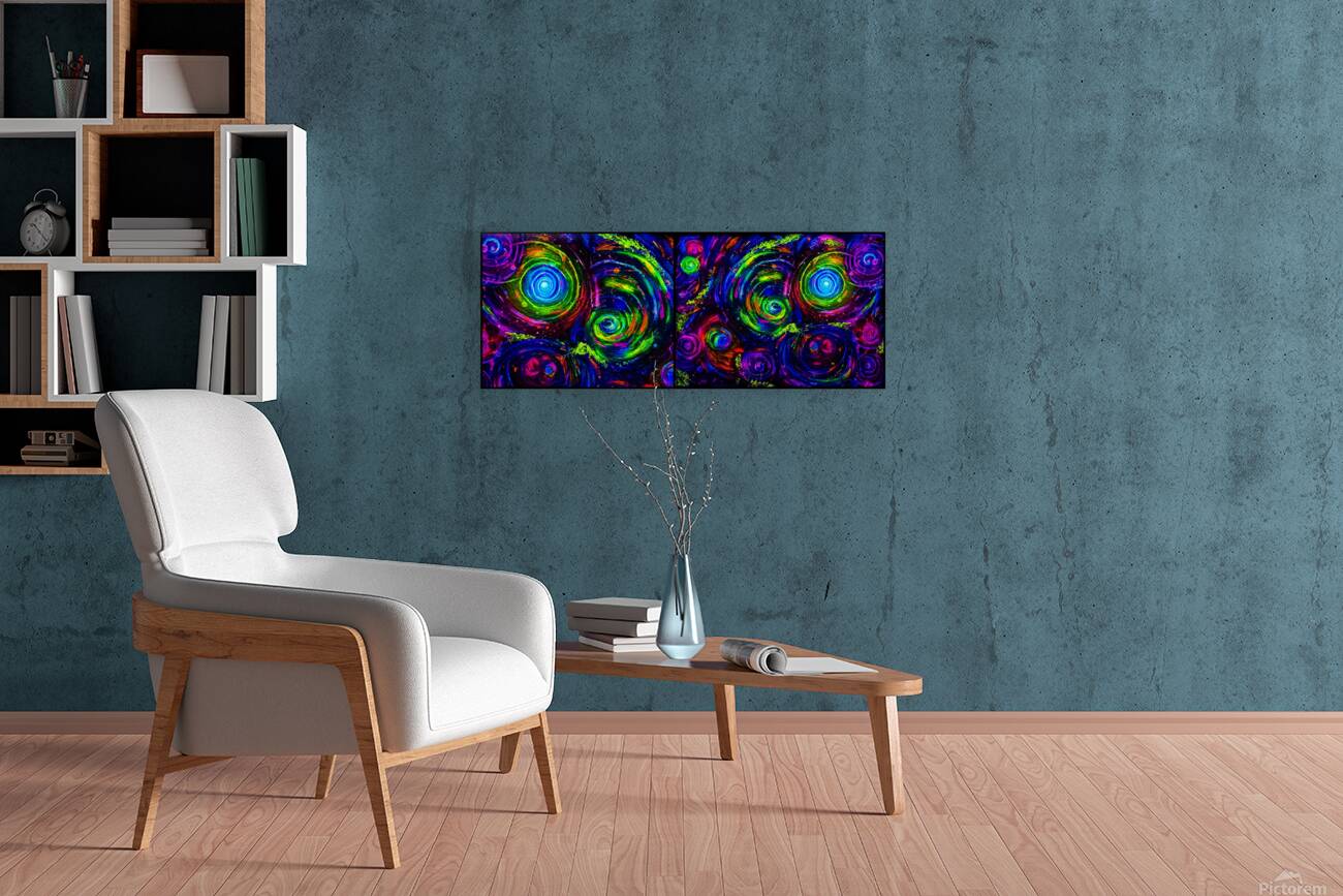 Neon galaxy panel  1 Reproduction