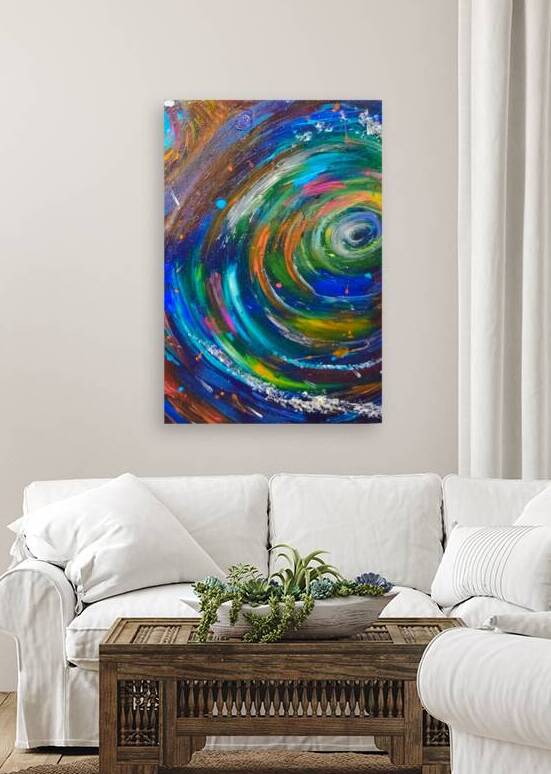 Colorful Swirl Reproduction