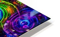Neon galaxy panel  1 HD Metal print