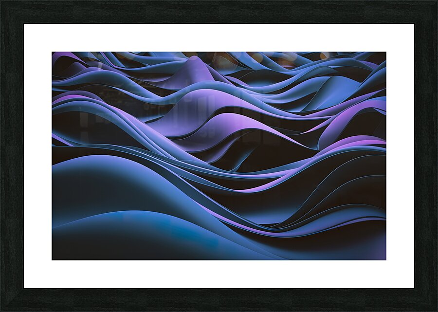 A stunning dynamic abstract background showcasing Picture Frame print