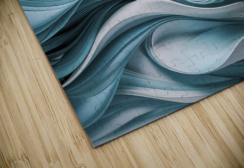 A mesmerizing abstract artwork featuring a dynami StefanoPignataro puzzle