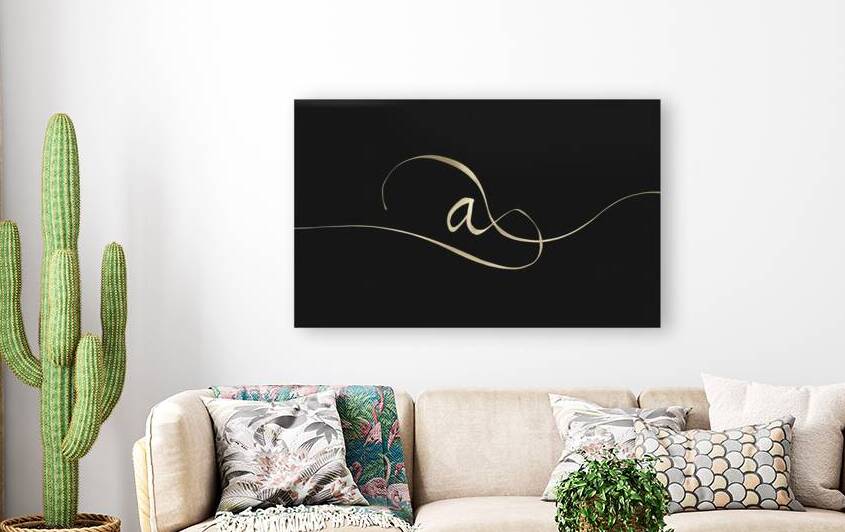 A stunning minimalist piece of calligraphic art 1 by StefanoPignataro