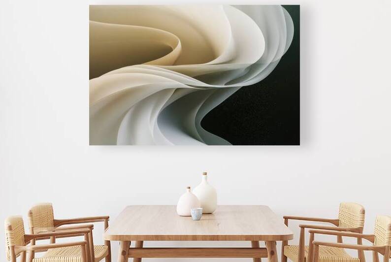 A serene and abstract scene with a gradient of li by StefanoPignataro