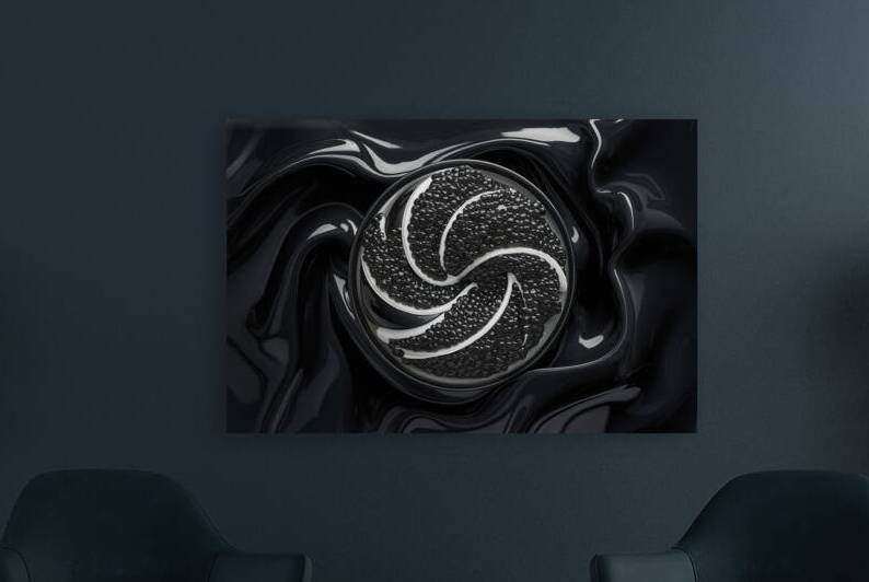 abstract background of black caviar 4 by StefanoPignataro