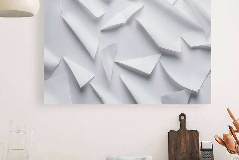 Blank white paper texture background 2 by StefanoPignataro