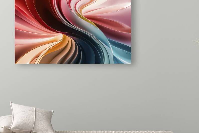 A captivating abstract artwork featuring a harmon by StefanoPignataro