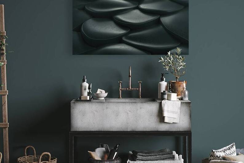 abstract art piece featuring a collection of dark by StefanoPignataro