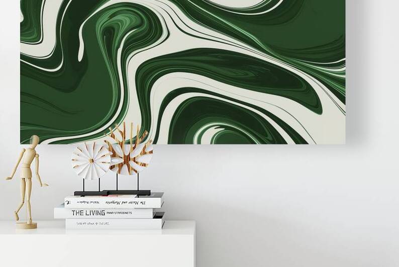 a mesmerizing fluid pattern that predominantly sh by StefanoPignataro