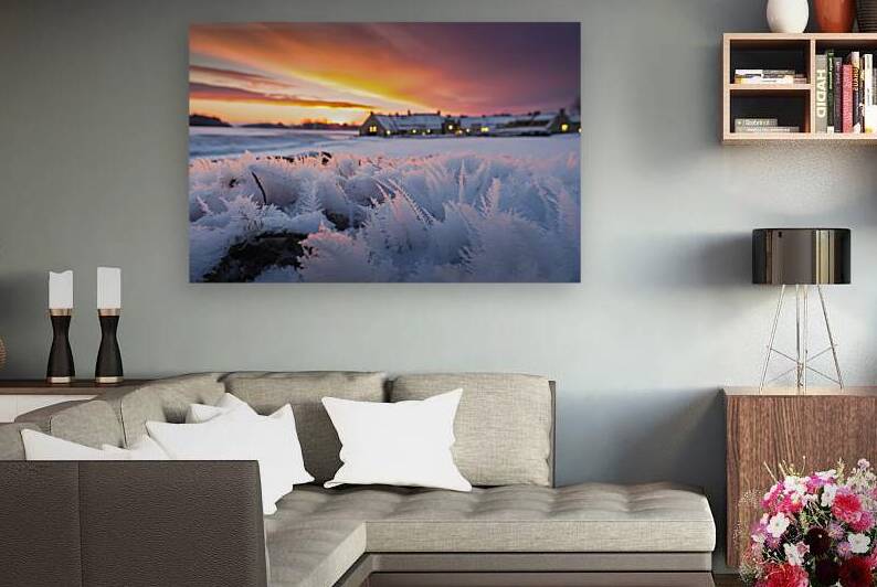 A stunning view of a picturesque winter landscape by StefanoPignataro