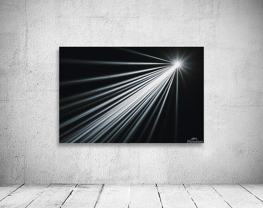 black background that emphasizes the intensity of Wall Preview