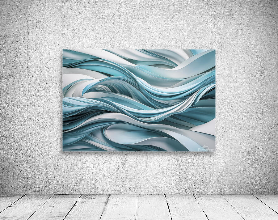 A mesmerizing abstract artwork featuring a dynami Wall Preview