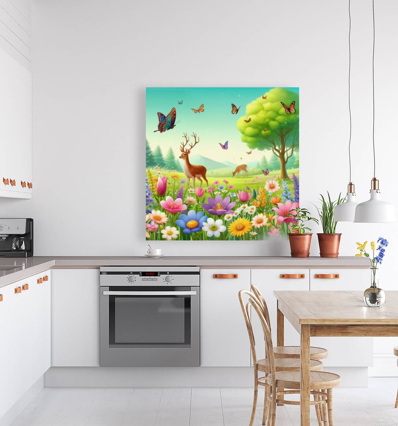 Printemps paradisiaque Reproduction