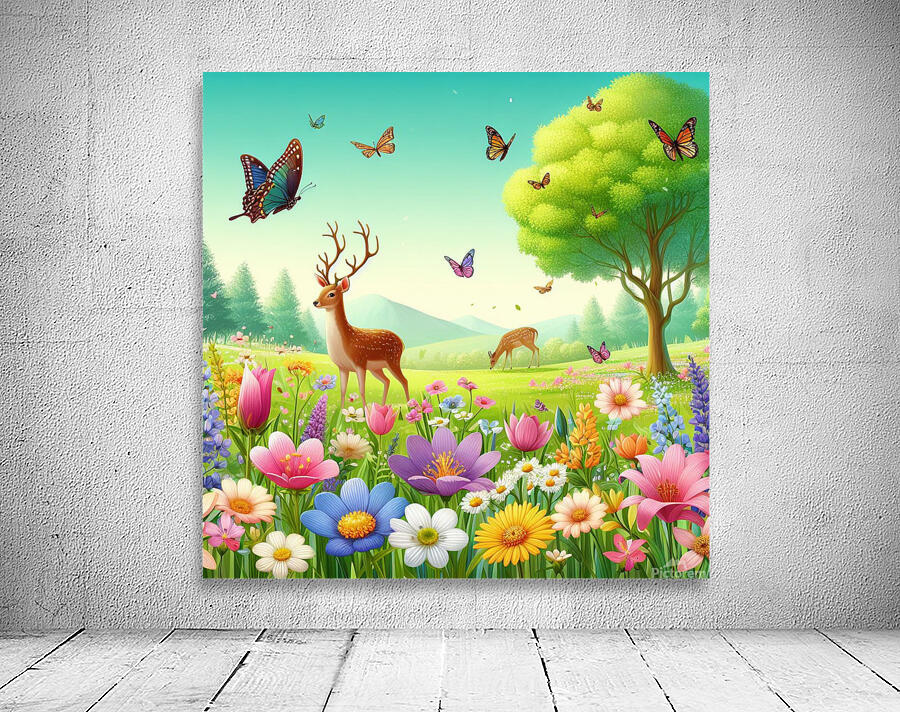 Printemps paradisiaque Wall Preview