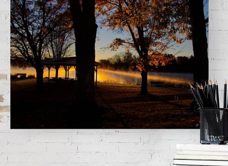20241109 1P4A1433 Edinboro Lake Sunrise by Timothy Crabtree