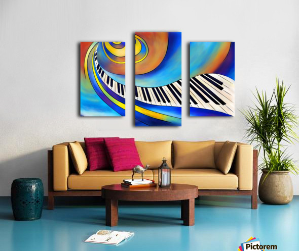 Redemessia - spiral piano by Cersatti Art Wall Art