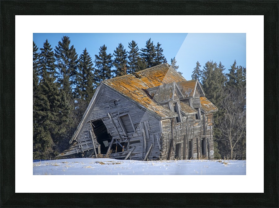 Old House Picture Frame print
