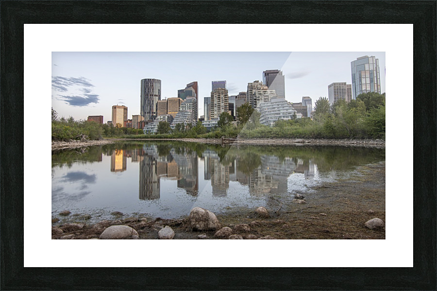 7048 - Calgary Downtown Skyline Picture Frame print