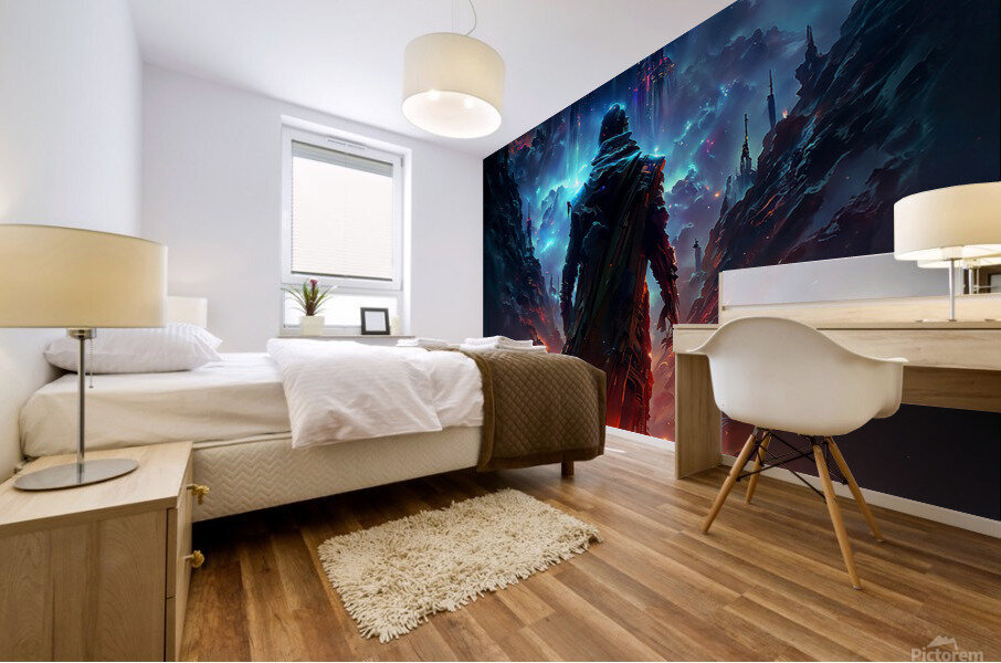 the overseer Mural print