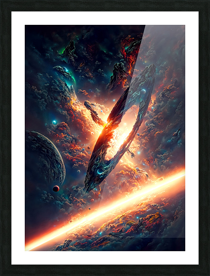 Ring of Maeverus Picture Frame print