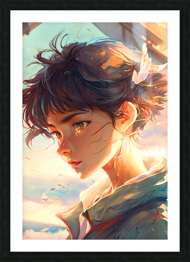 daydreaming Picture Frame print
