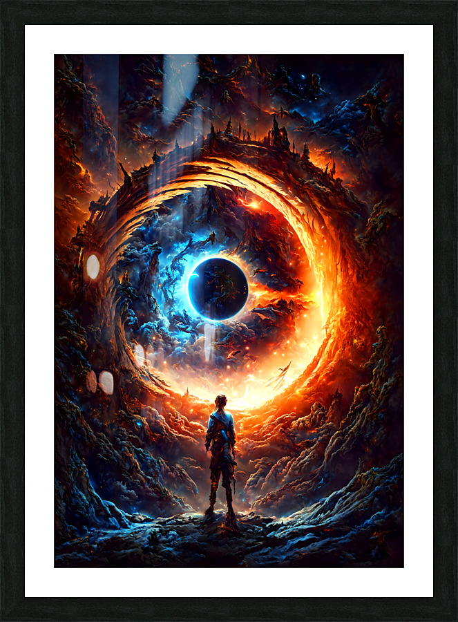 phoenix pass Picture Frame print