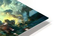 chasing the kraken HD Metal print