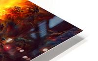 exploring the destruction HD Metal print