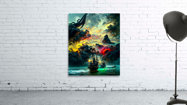 chasing the kraken Wall Preview