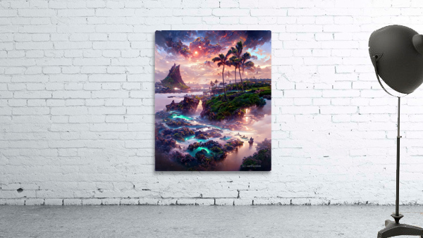 lagoon 4 Wall Preview