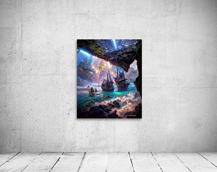 pirate caves 4 Wall Preview