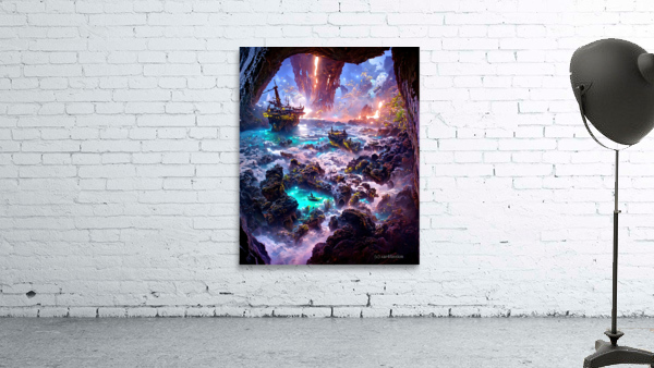 pirate caves 1 Wall Preview
