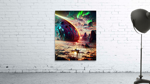 outer space  Wall Preview