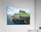 Múlafossur Waterfall Acrylic Print