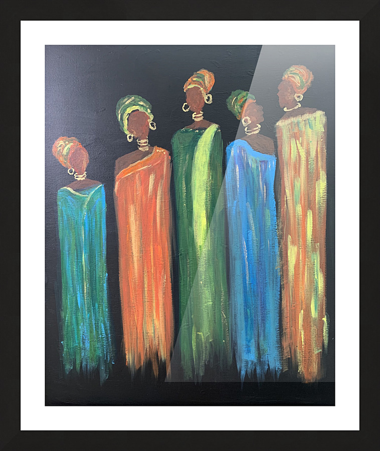 Sistahs Picture Frame print