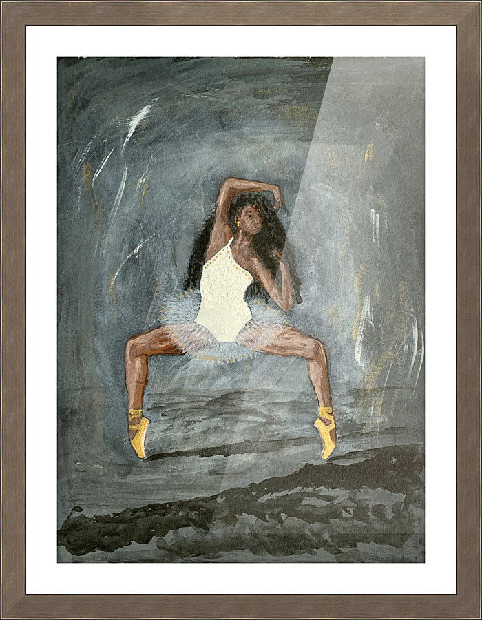 Fierce  Picture Frame print