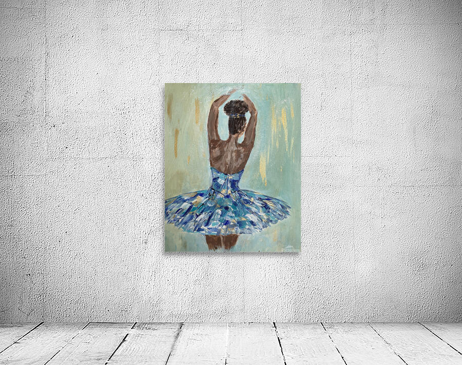 Blue Ballerina Wall Preview