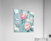 Touch of Serenity: Animated Florals That Breathe with You Acrylic Print